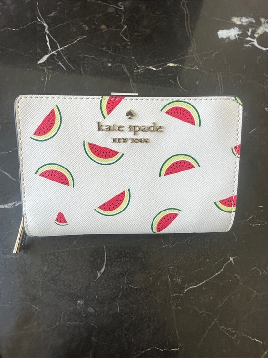 kate spade Handbags - Kate Spade Staci Watermelon Party Medium Compact Bifold Wallet